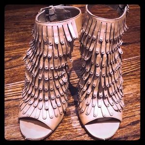 Beautiful Leather Wedge Sandals